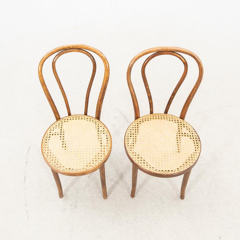 Stolar 6 st snarlika tidigt 1900-tal.