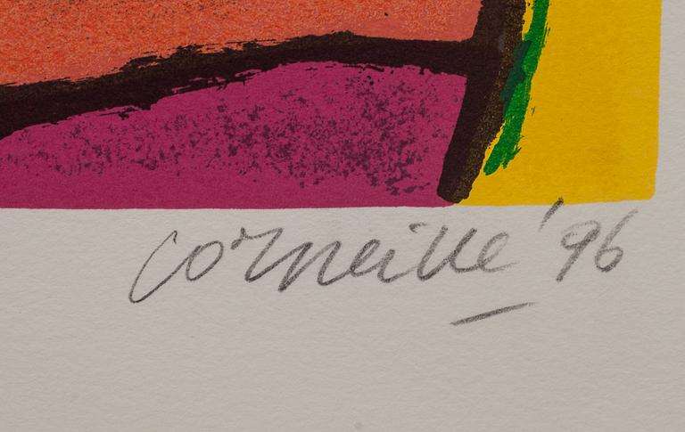 BEVERLOO CORNEILLE, färgserigrafi, signerad, numrerad E/A och daterad -96.