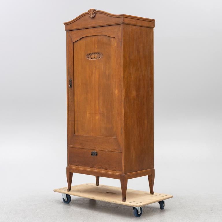 A wardrobe, Art Nouveau, early 20th century.