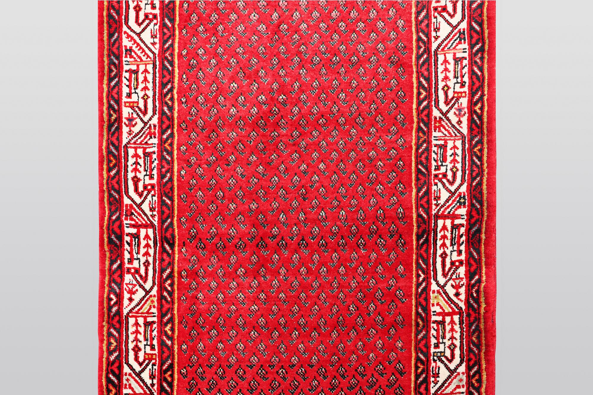 Gallerimatta, Sarouk - Mir, ca 312 x 106 cm.