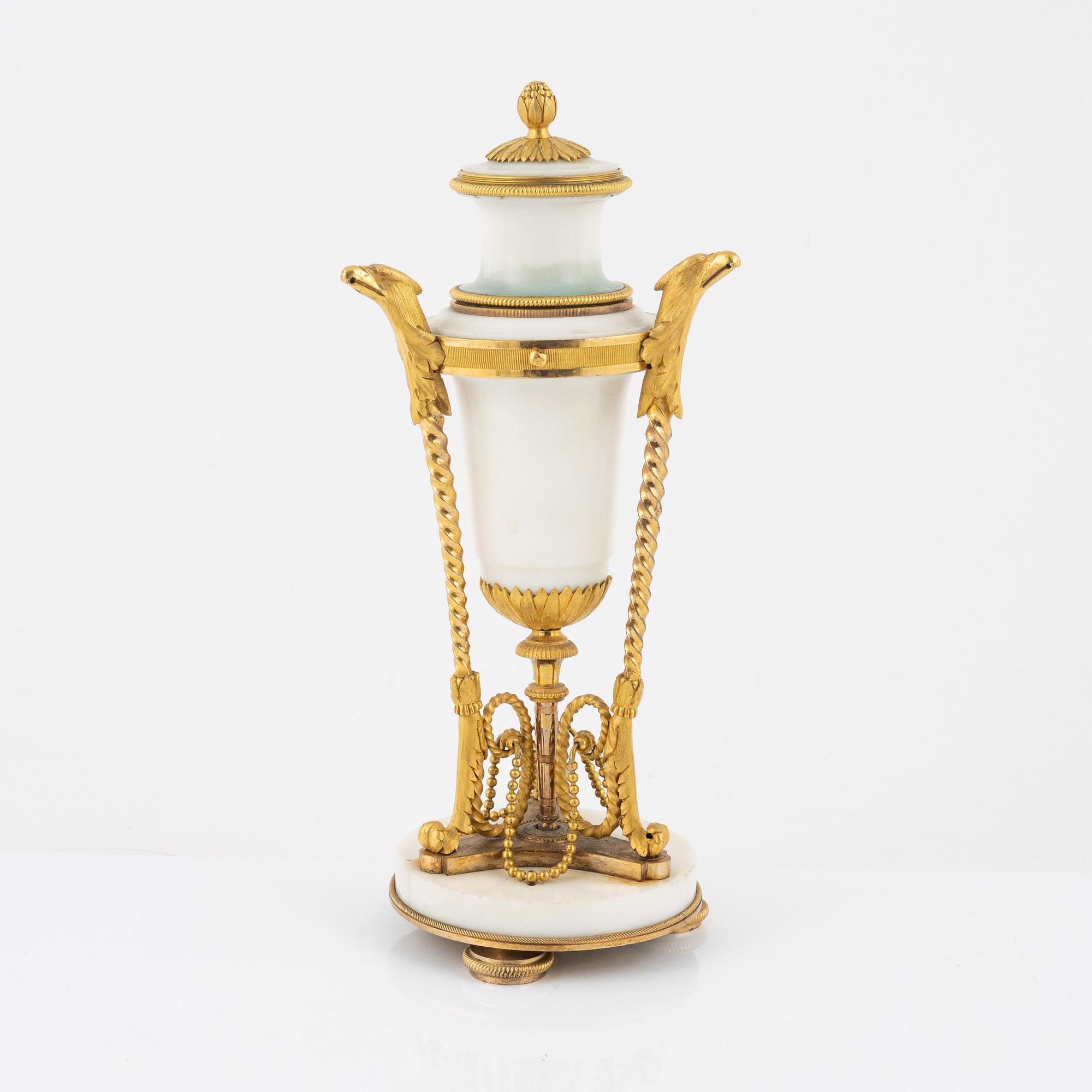 An Empire style cassolette, 19th Century.