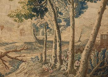 Vävd tapet, "Verdure", gobelängteknik, ca 236,5-238,5 x 290-294,5 cm, Manufacture Royale d'Aubusson,