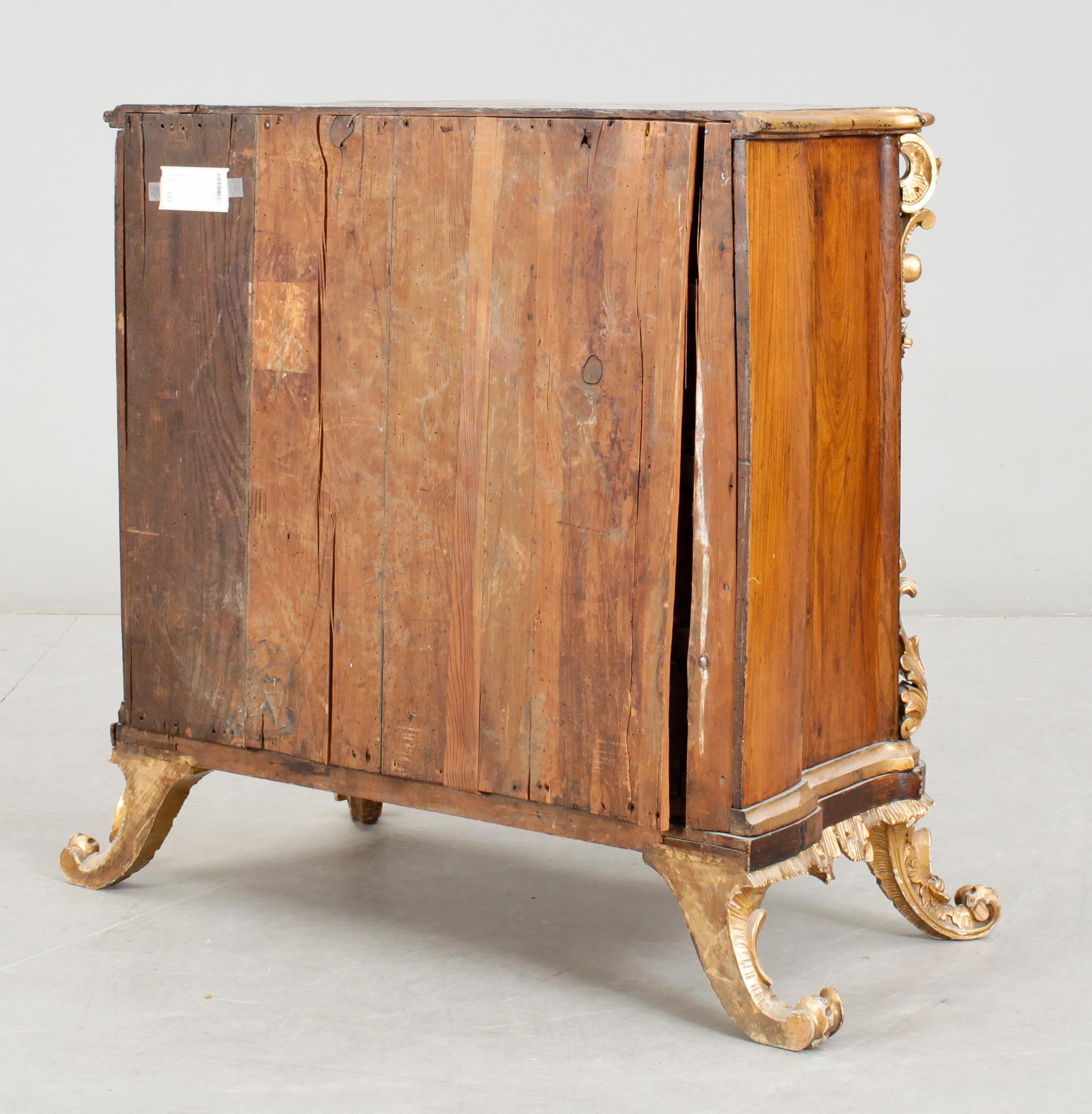 BYRÅ, senbarockstil, Danmark, 1800-tal.