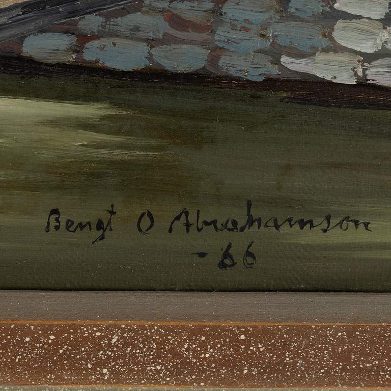 BENGT OLOV ABRAHAMSSON, oil on canvas, signed and dated -66.