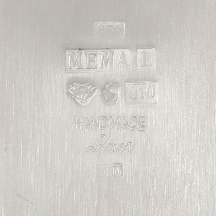 SKÅL, silver, Eric Löfman, Mema, Lidköping, 1990, vikt 158g.