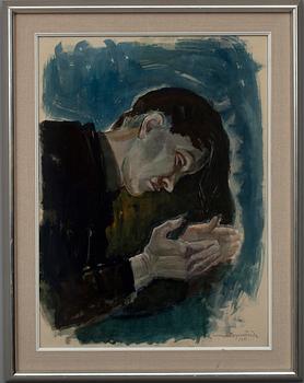 LENNART SEGERSTRÅLE, akvarell, sign och dat. 1951.