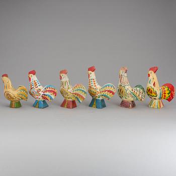DALATUPPAR, 9 stycken. 18-/1900-tal.