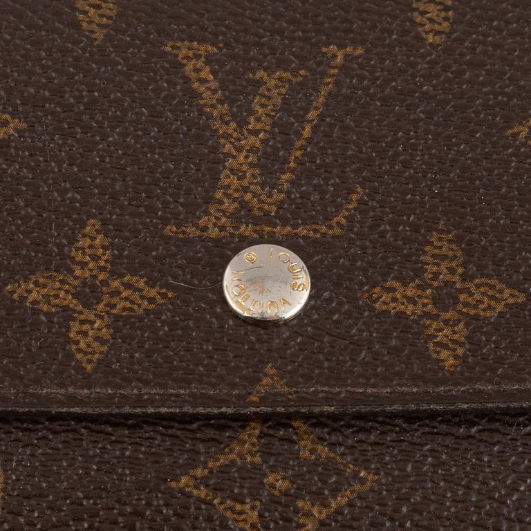 Louis Vuitton, plånbok och kalender.