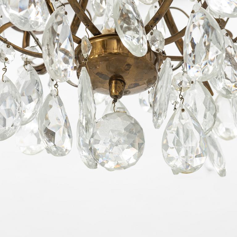 A baroque-style chandelier, first half of the 20th century.