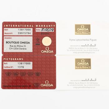 Omega, Constellation, "Double Eagle", wristwatch, 24 mm.