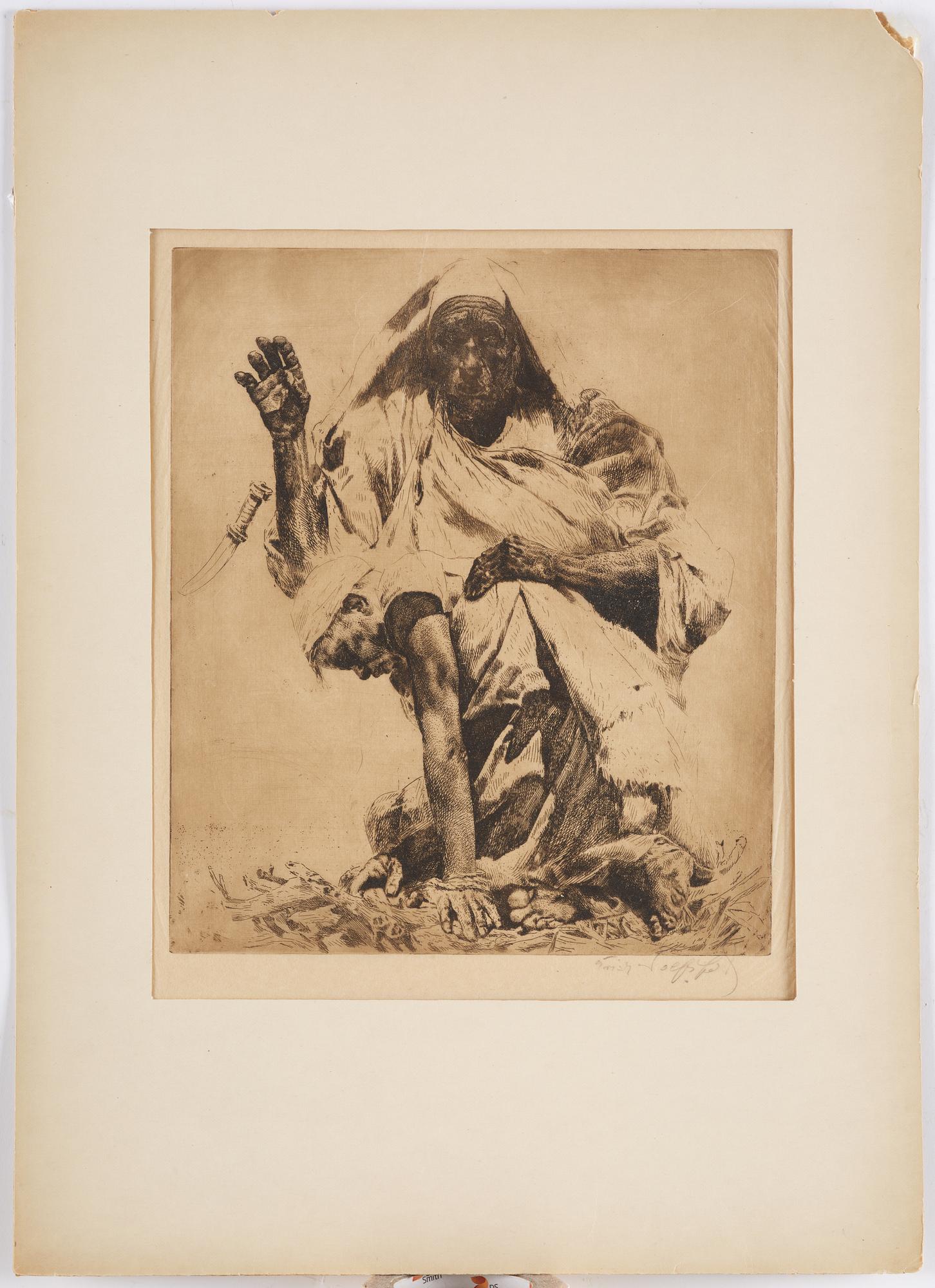 Erich Wolfsfeld, Abrahams offer.