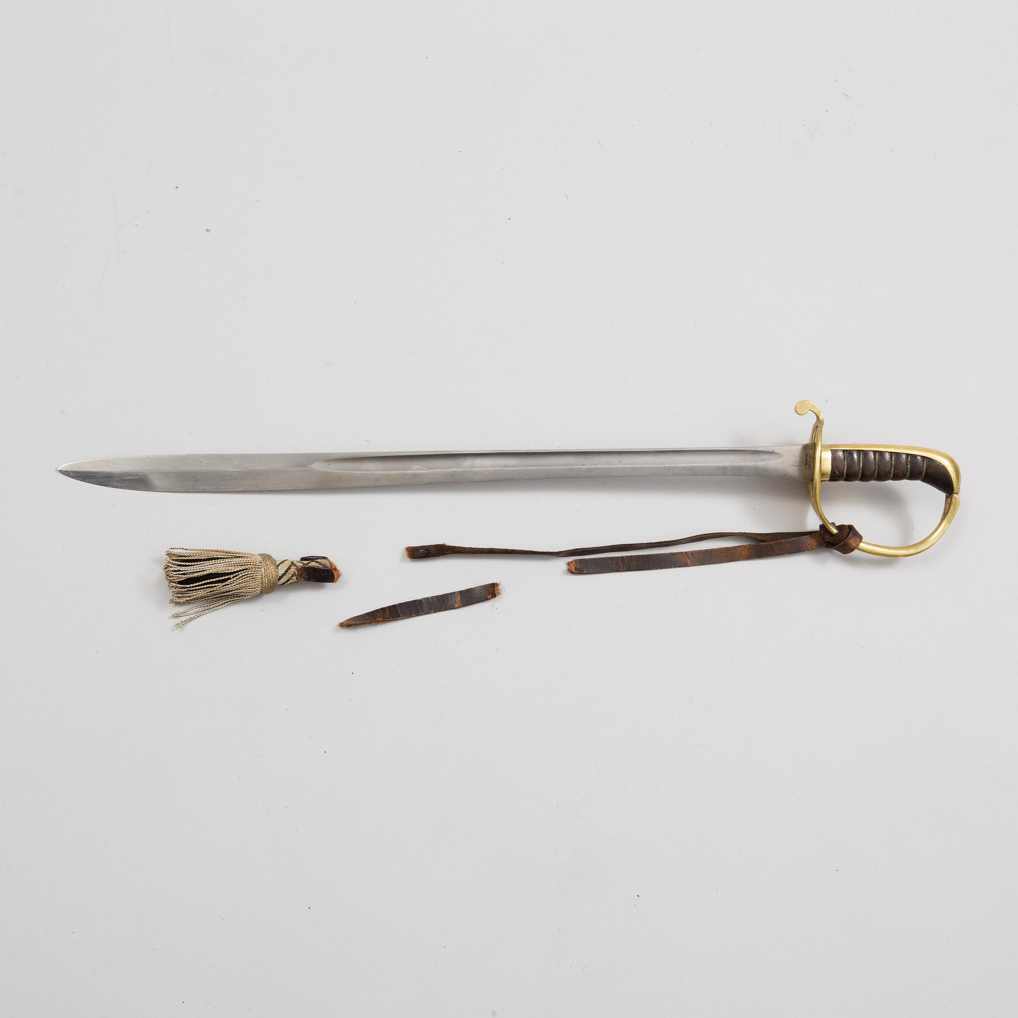 A Royal Swedish military dagger model 1885 from the Swedish Navy.