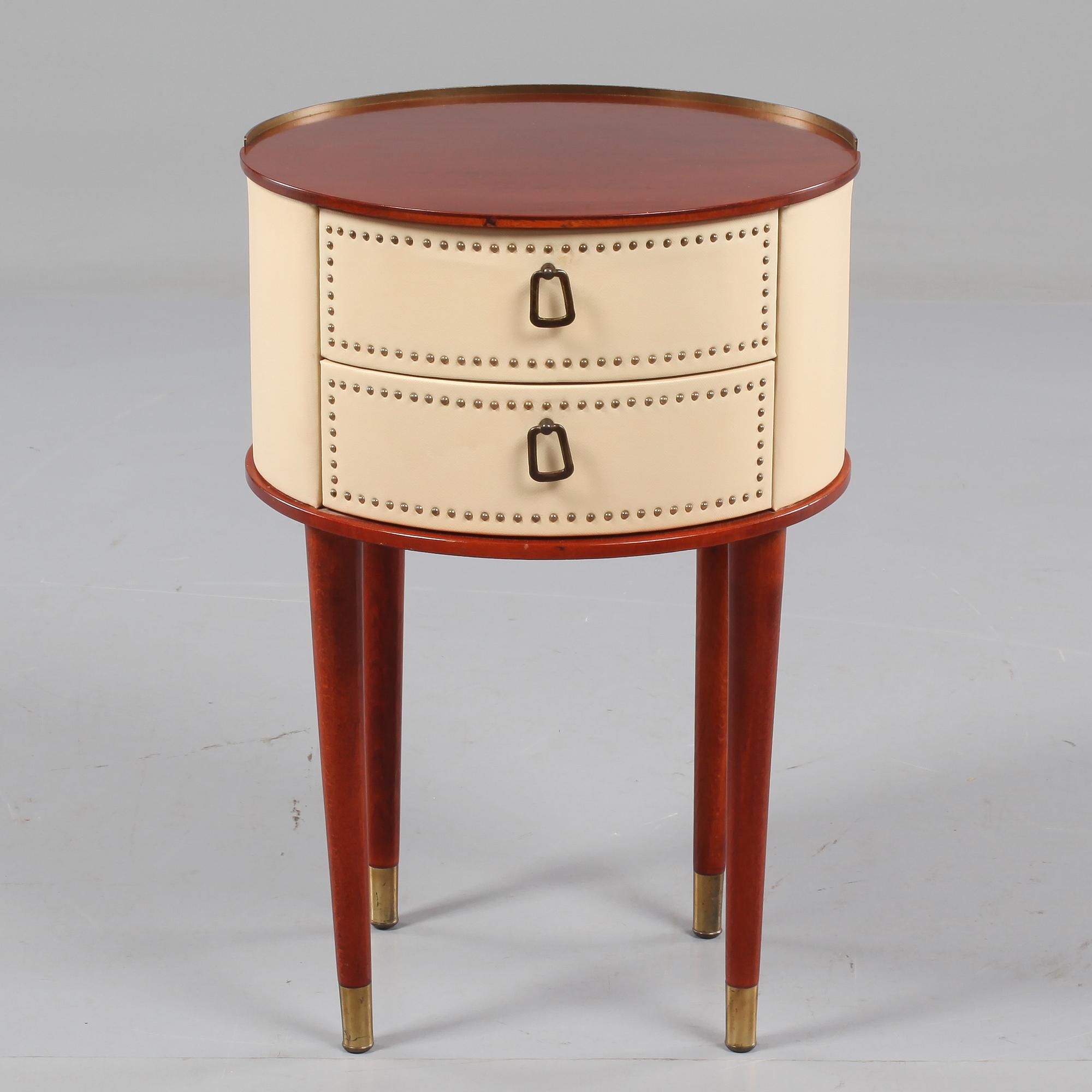 NATTYGSBORD, Halvdan Pettersson, Möbelfabrik, Tibro, 1950-tal.