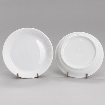 HERMÈS, A 53-piece 'Egee' porcelain tableware set, early 2000s.