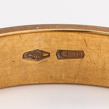 Gucci, An 18K gold ring "Icon". Marked Gucci, Made in Italy, 13.