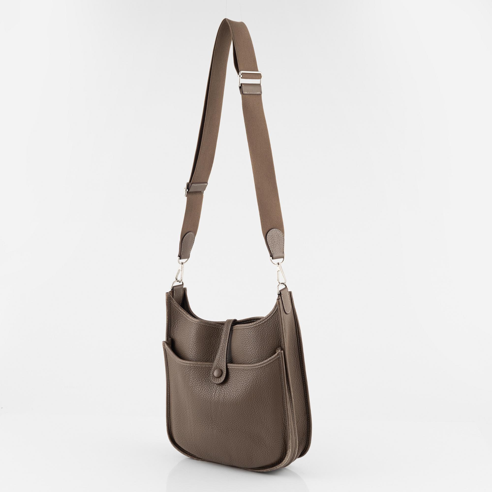 Hermes evelyne taupe clearance