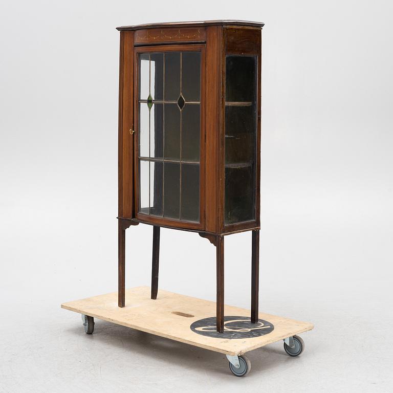 An Early 20th Century Display Cabinet.