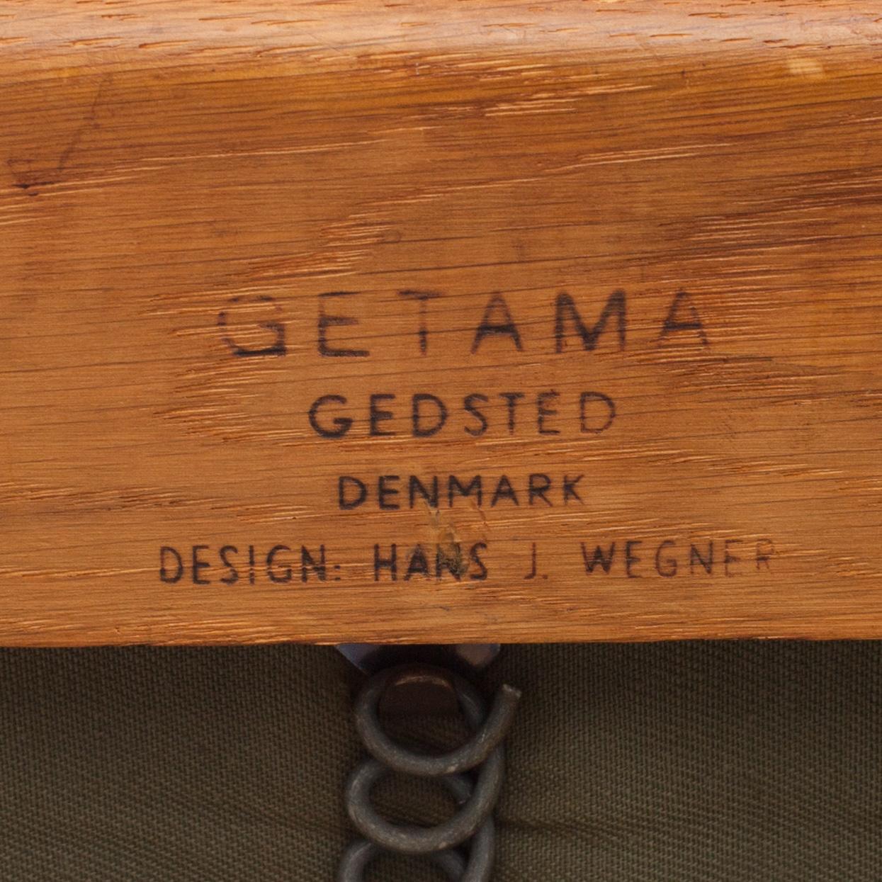 FÅTÖLJ, "GE 240/Cigarren", Hans J Wegner, Getama.