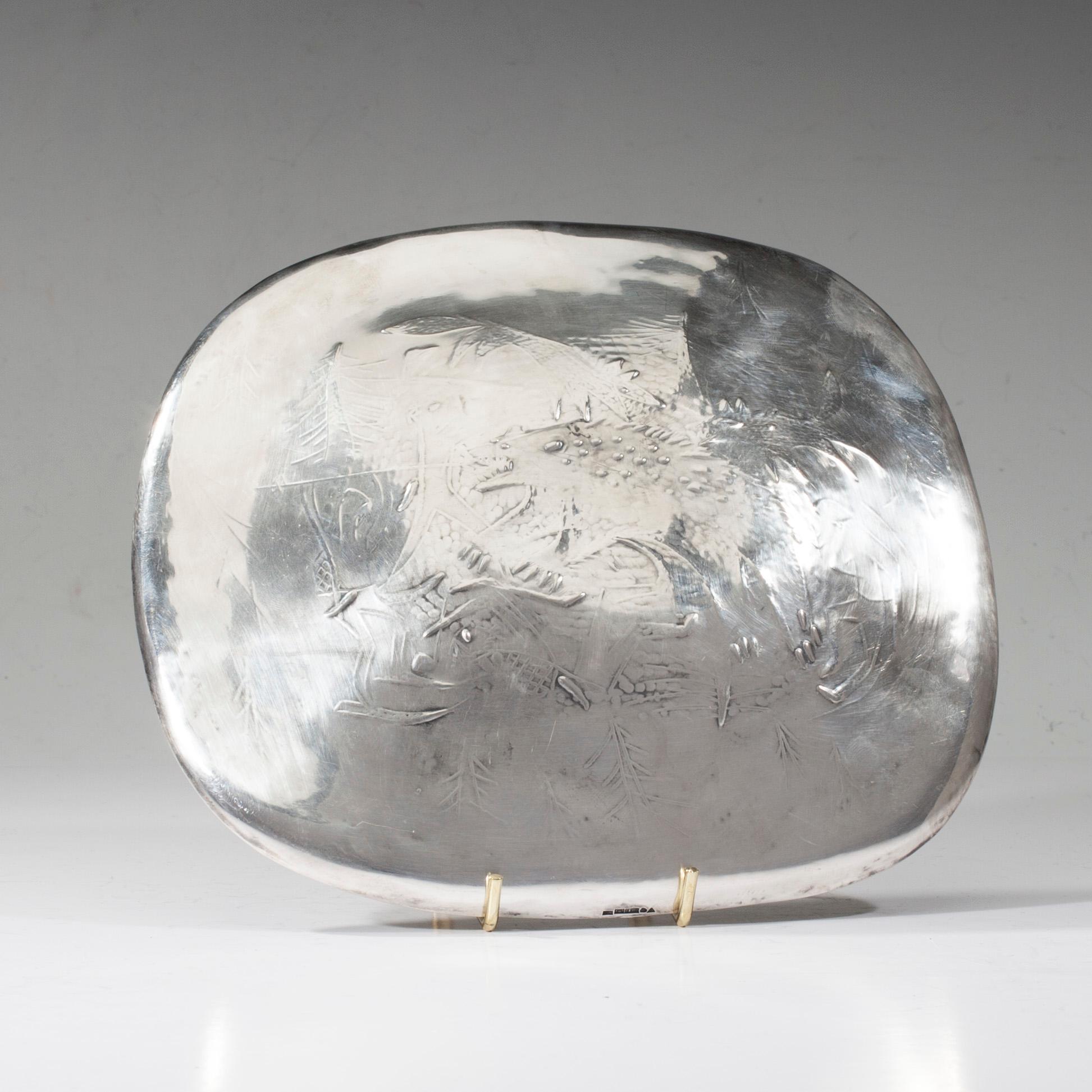 FAT, silver, Tapio Wirkkala, Tillander, Helsingfors 1949. Vikt ca 318 g.
