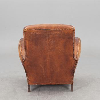 FÅTÖLJ, art deco, Frankrike 1930-tal.