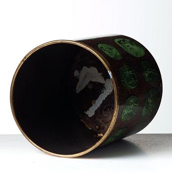Piero Fornasetti, a "Cammei" paper basket, Milano Italy.