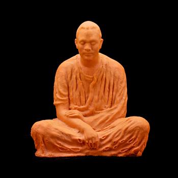 FREDRIK WRETMAN, skulptur, polyuretan, sign och dat 03 II.