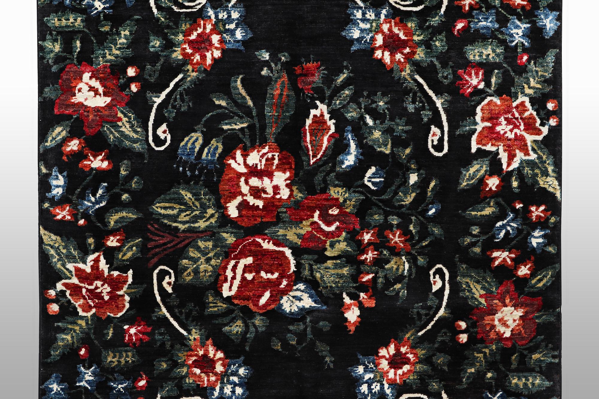 A carpet, Zielger Karabach, ca 179 x 128 cm.