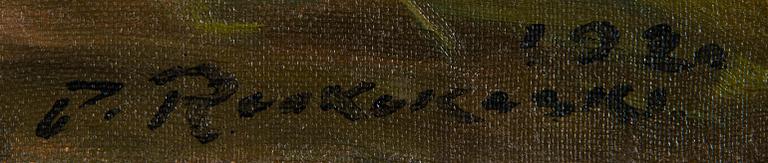 Jalmari Ruokokoski, Standlandskap.