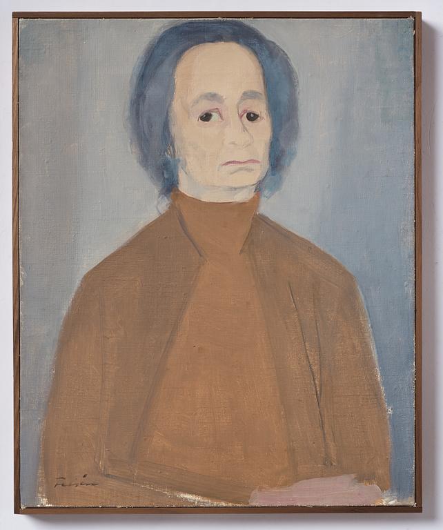 Vera Frisén, , oil on relined canvas, signed.