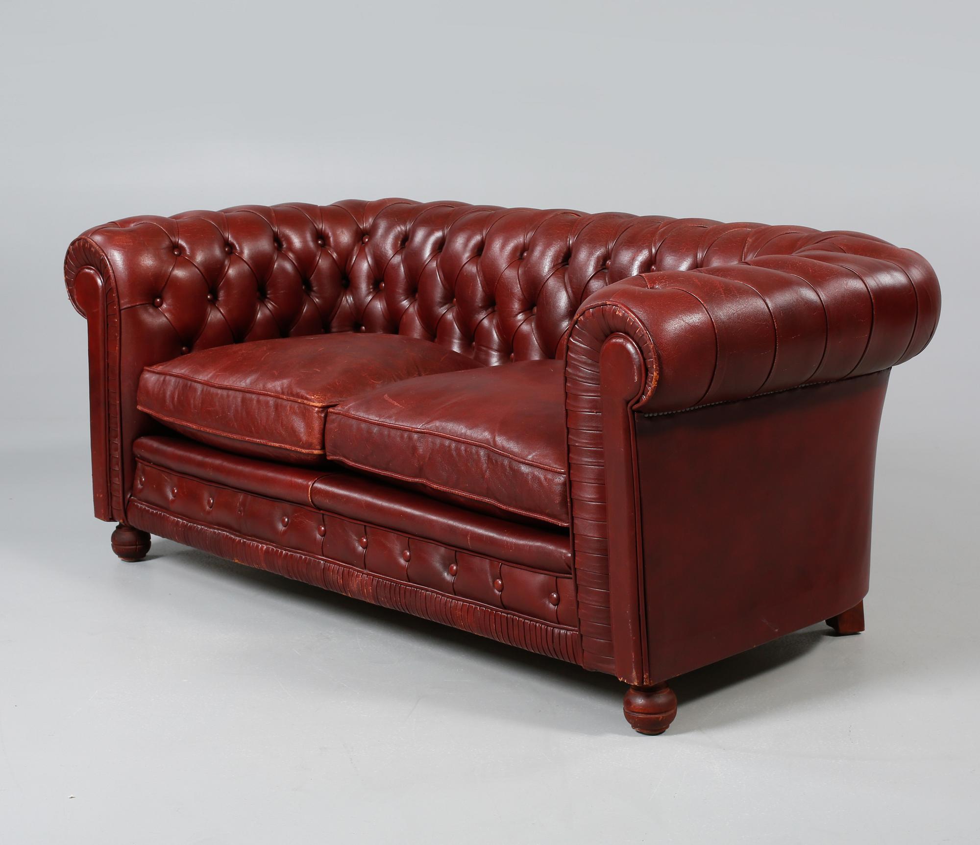 SOFFA, Chesterfieldmodell, 1900-talets andra hälft.