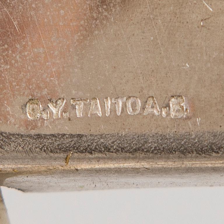 PAAVO TYNELL, VÄGGLAPPOR, ETT PAR.  Stämplad Taito Oy. 1930/40-tal.