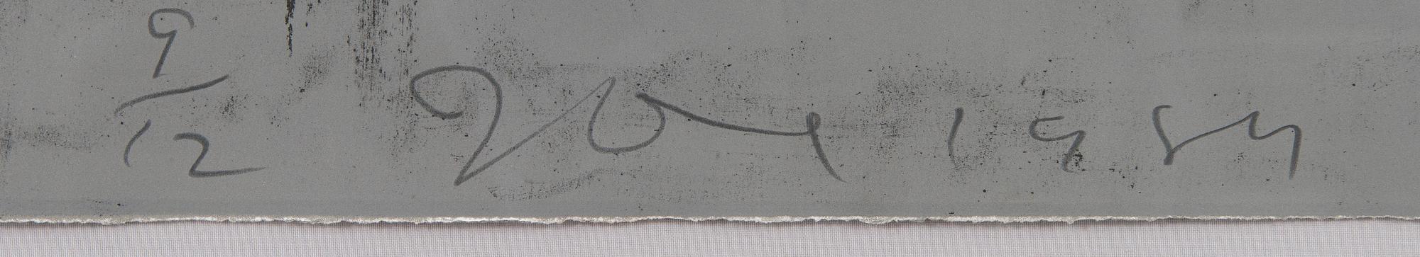 Jim Dine, "A Grey Version of the Robe".