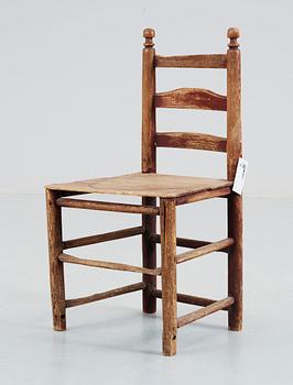 STEGSTOL, möjligen barnmodell, 1700/1800-tal.