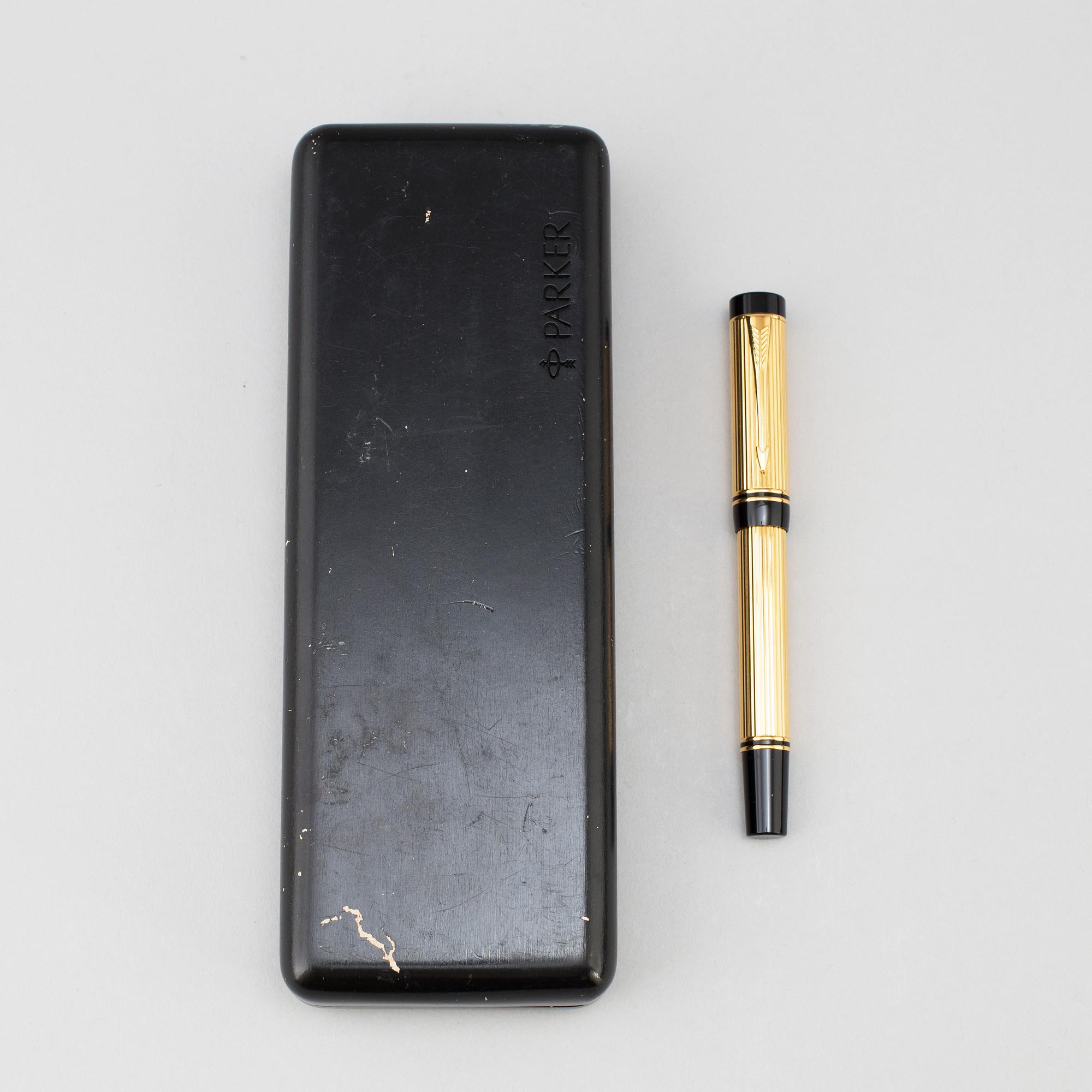 A second half of the 20th century Parker Duofold pen.