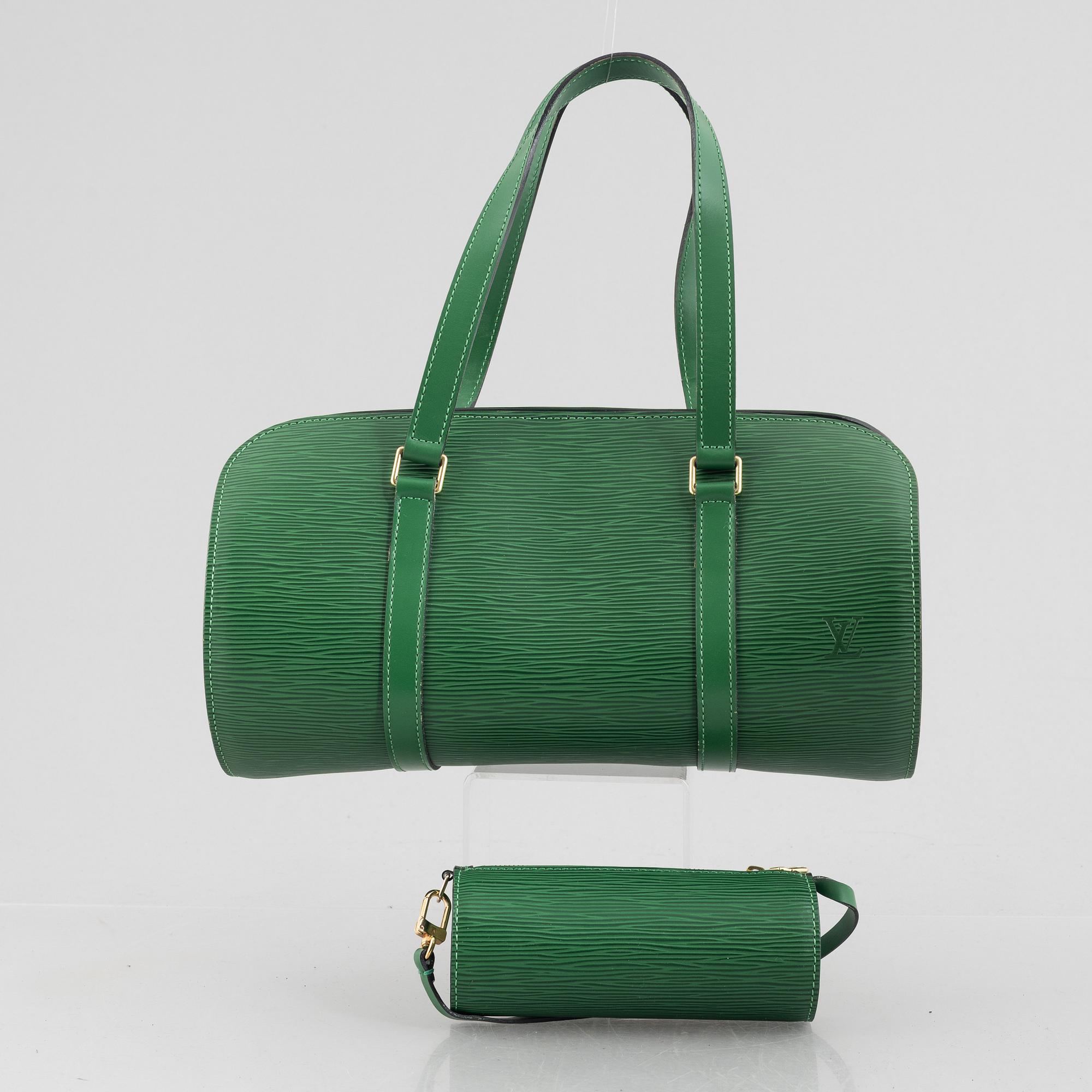 Louis Vuitton, bag, "Epi Soufflot", with pochette.