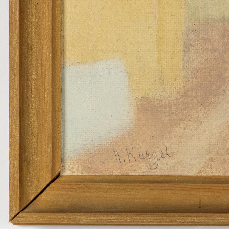 Axel Kargel, "Slottgatan i höst".