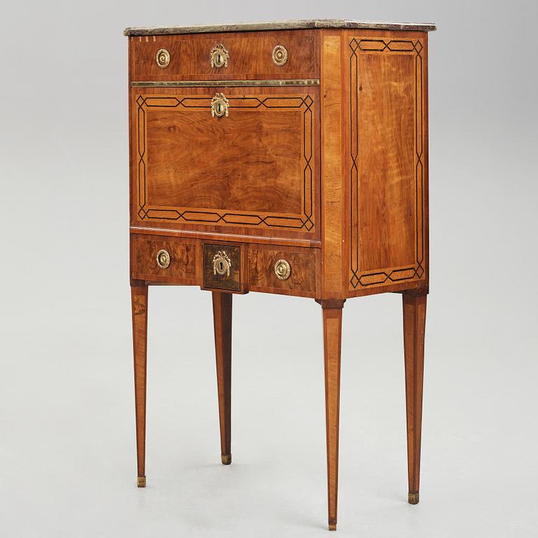 SEKRETÄR, gustavianskt stockholmsarbete, 1700-talets slut.