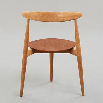 HANS J WEGNER, stol, "Hjertestolen", Fritz Hansen, Danmark 1950-tal.