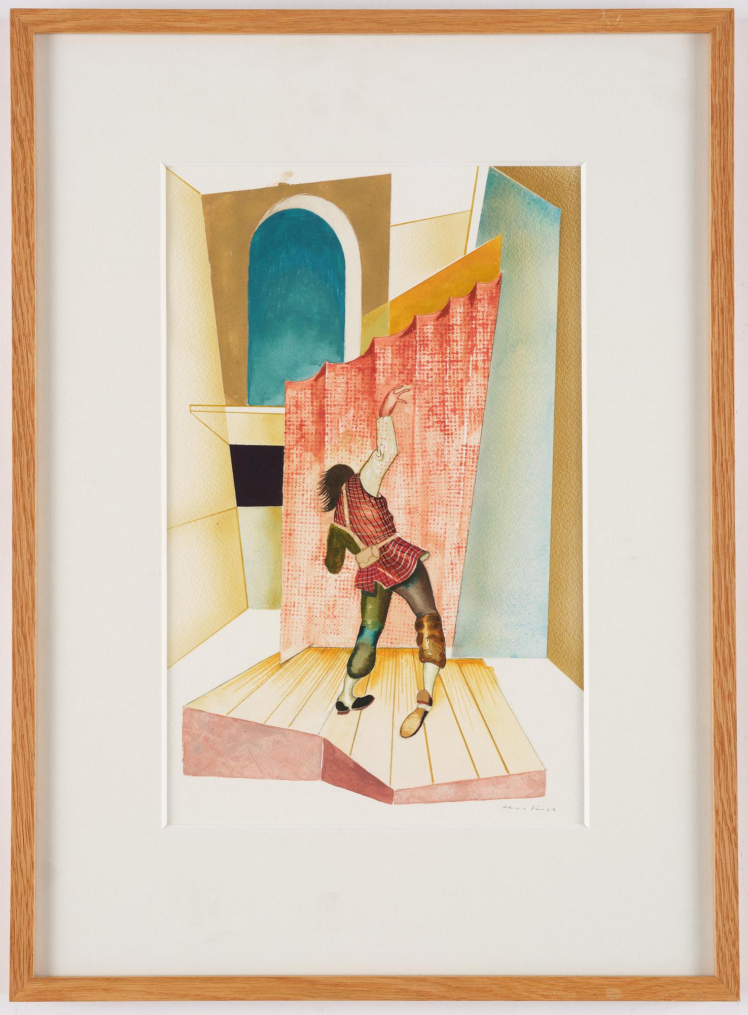 Jens Fänge, "Bob Dylan" (version av Nobeldiplom 2016).