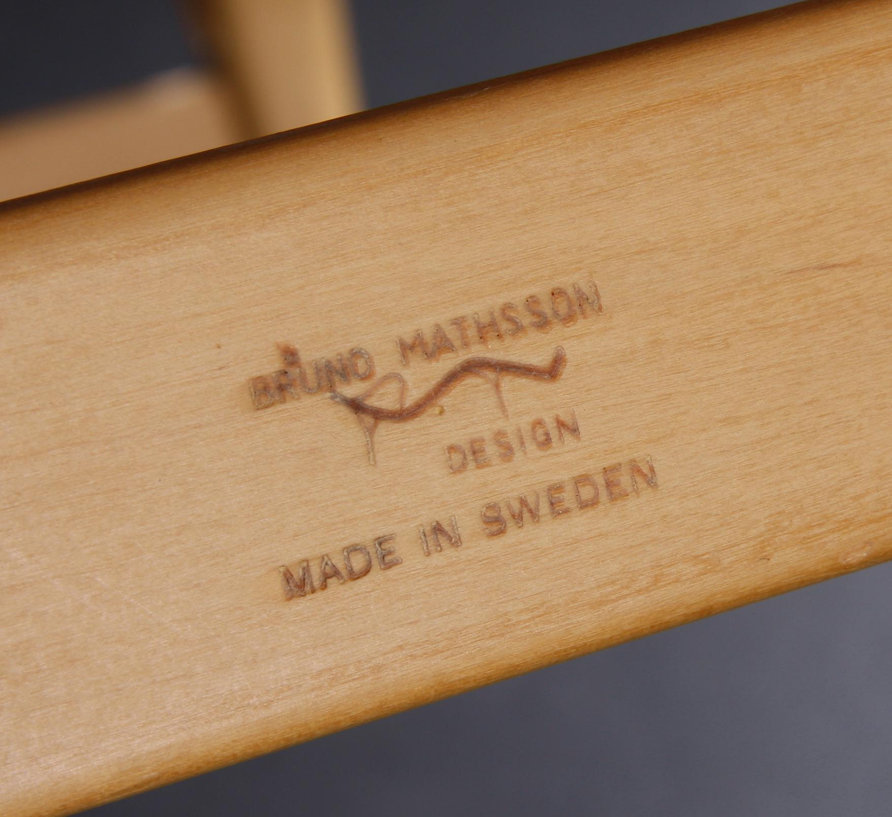 DAGBÄDD, "Berlin", Bruno Mathsson, märkt Firma Karl Mathsson, Värnamo 1988.