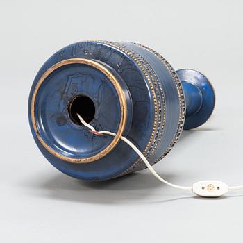 Golvlampa/bordslampa, keramik, Bitossi Italien 1900-talets mitt.