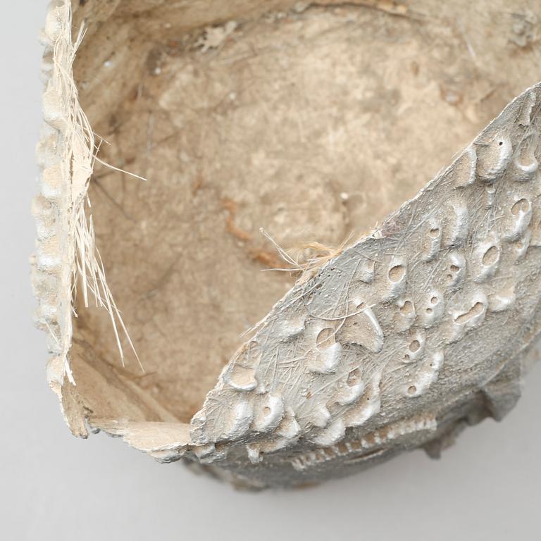 OLE JOHAN TØRUD, sculpture, lacquered polyester and wood, unique, unsigned.