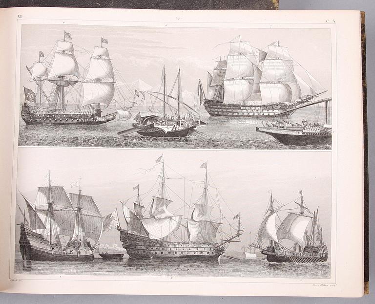 BÖCKER, vol I-II, "Bilder Atlas zum Conversations Lexicon", av Johann Georg Heck, Leipzig 1849.