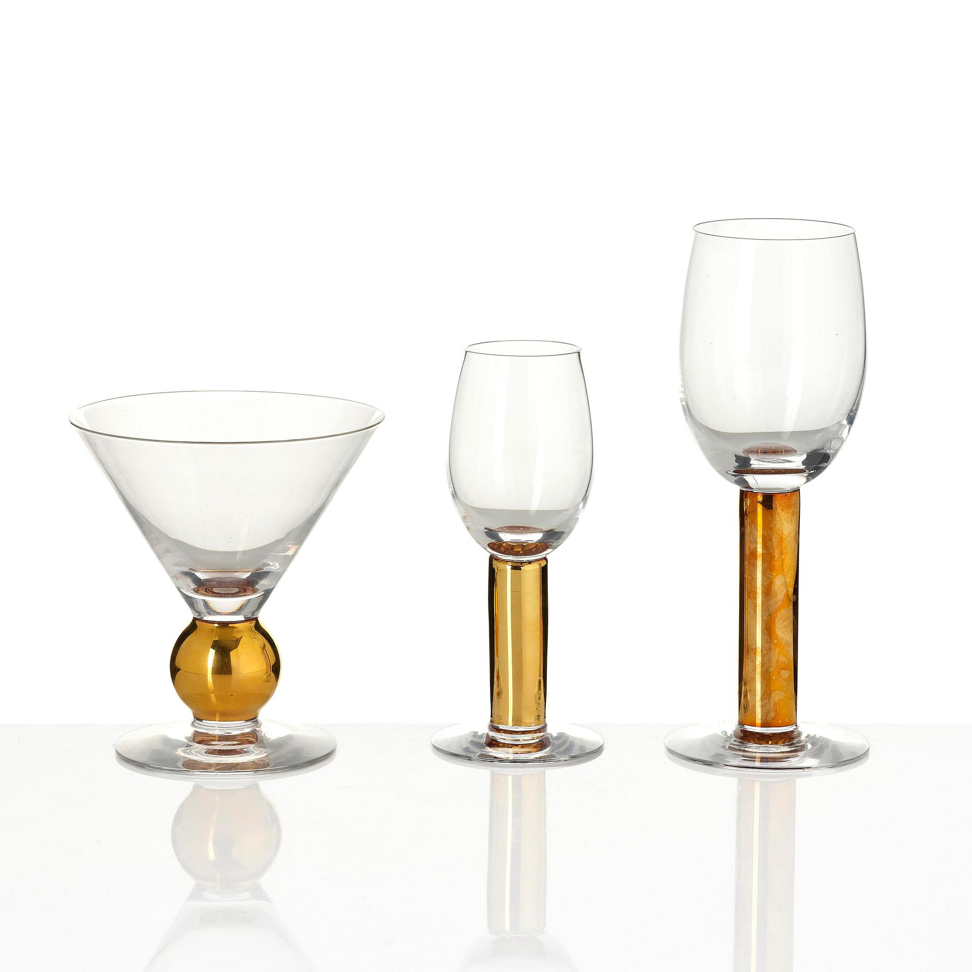 Karin Björquist, Gunnar Cyrén & Ingrid Dessau, a 316-piece “Nobel” service, comprising porcelain, cutlery, glassware and napkins.
