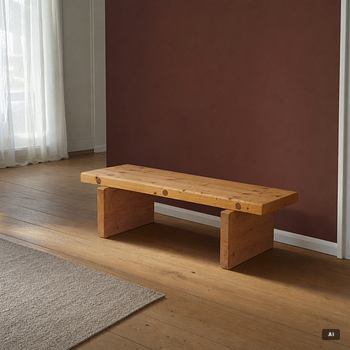Bench. Late 20th century.