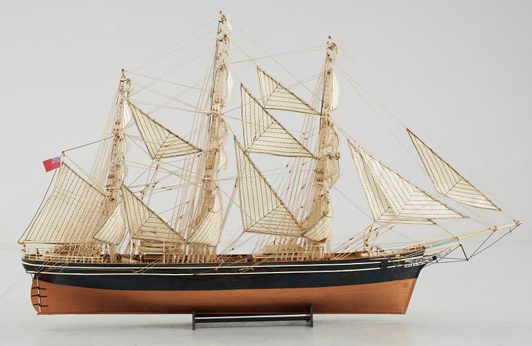 BÅTMODELL, 1900-tal.