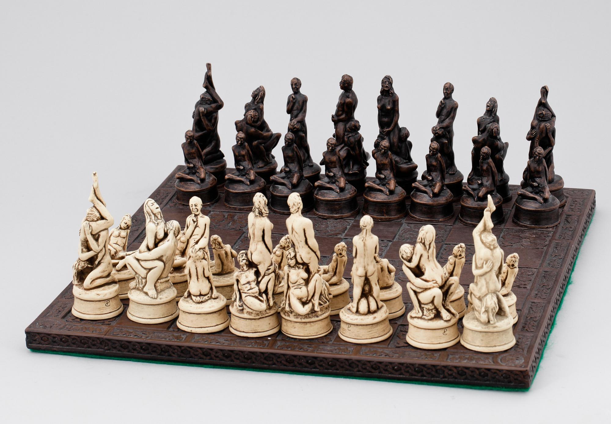 SCHACKSPEL, erotiska pjäser. 1900-tal.