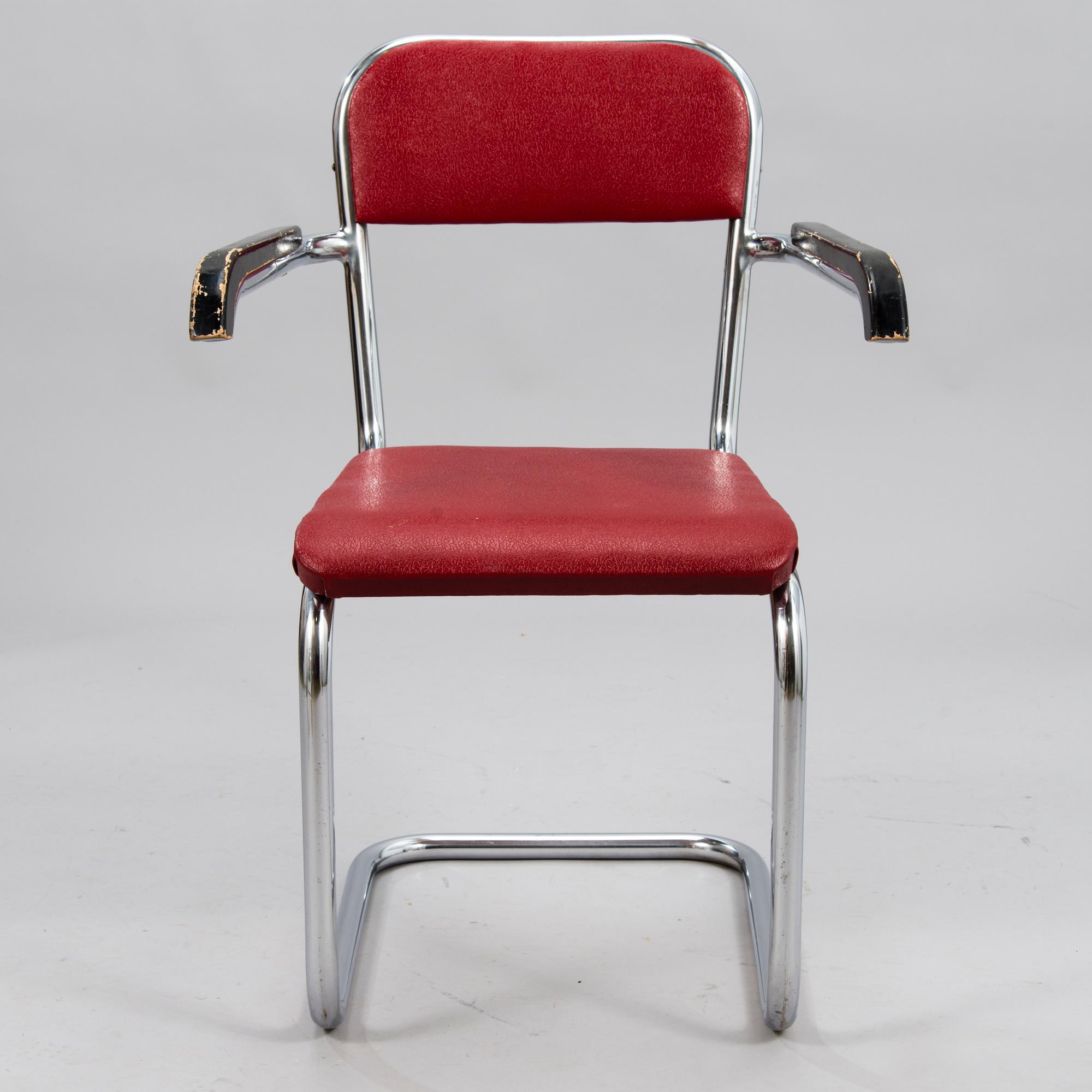 A 1930/1940's armchair.