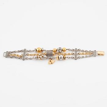 Louis Vuitton, armband, "Gold And Silver All That Jazz Charm Bracelet".