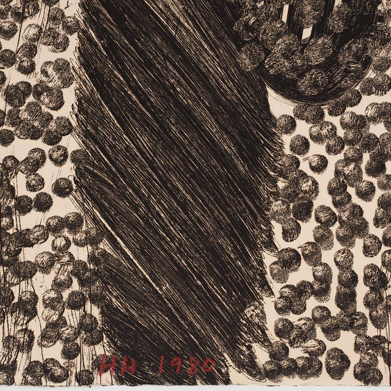 Howard Hodgkin, etsning och akvatint. Signerad och numrerad 91/100. Daterad 1980.